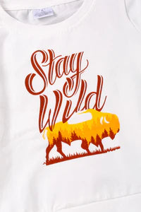 "Stay Wild" Jogger Set