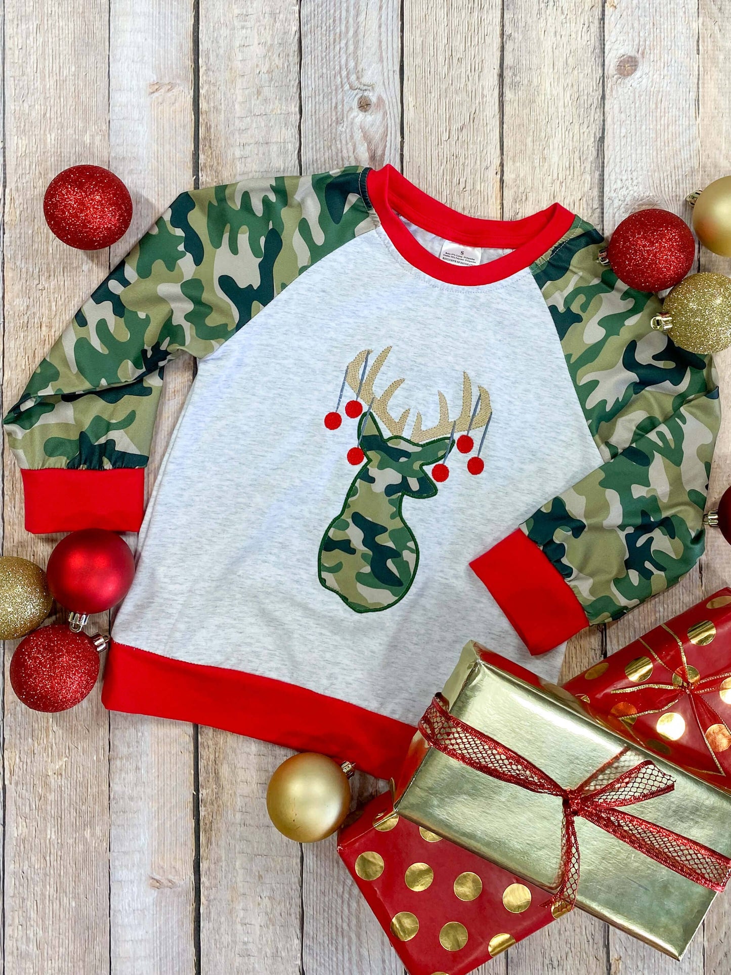 Antlers & Ornaments Boys Top