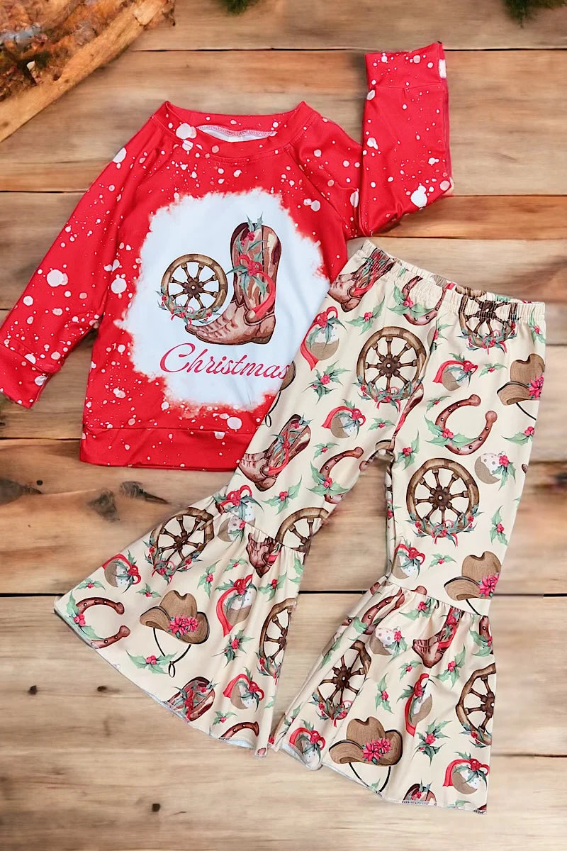 WESTERN CHRISTMAS SET