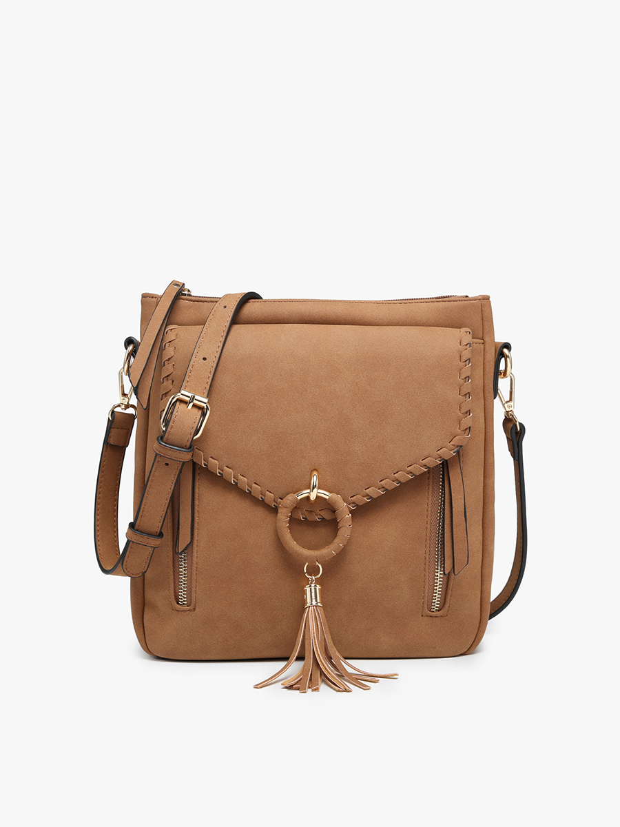 Layla Faux Suede Crossbody