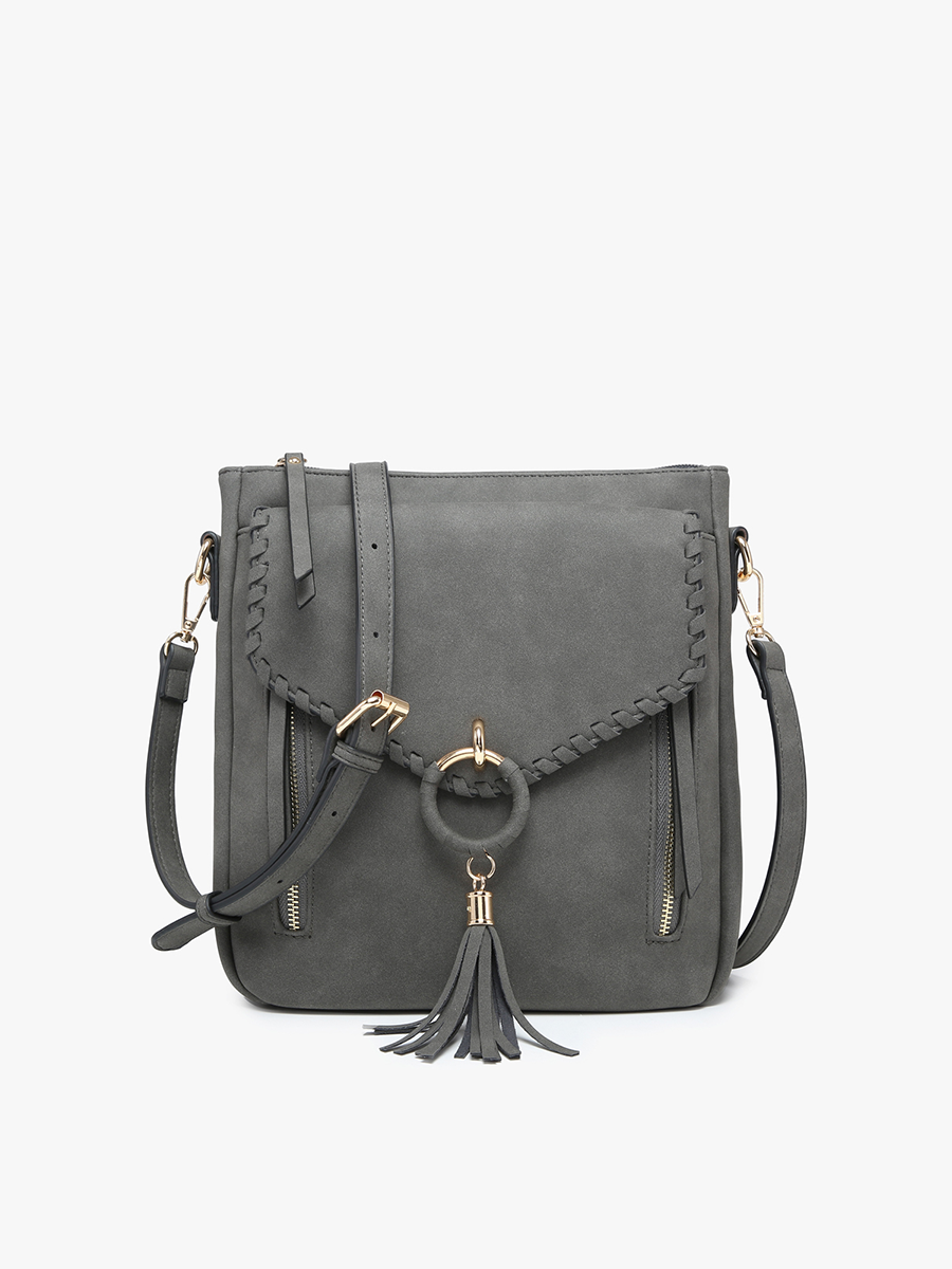 Layla Faux Suede Crossbody