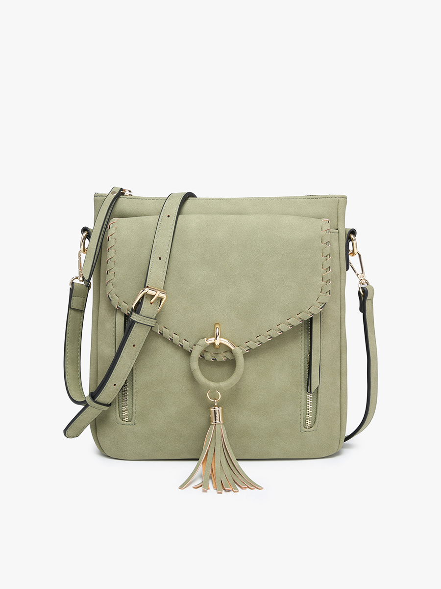 Layla Faux Suede Crossbody