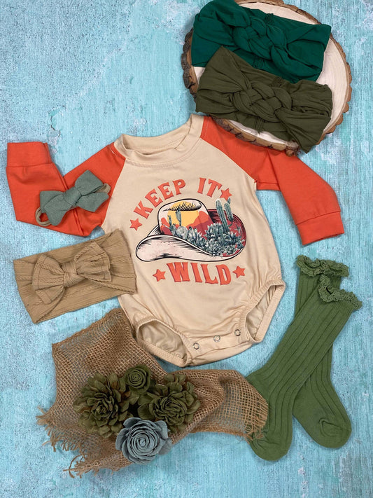 Keep It Wild Baby Romper